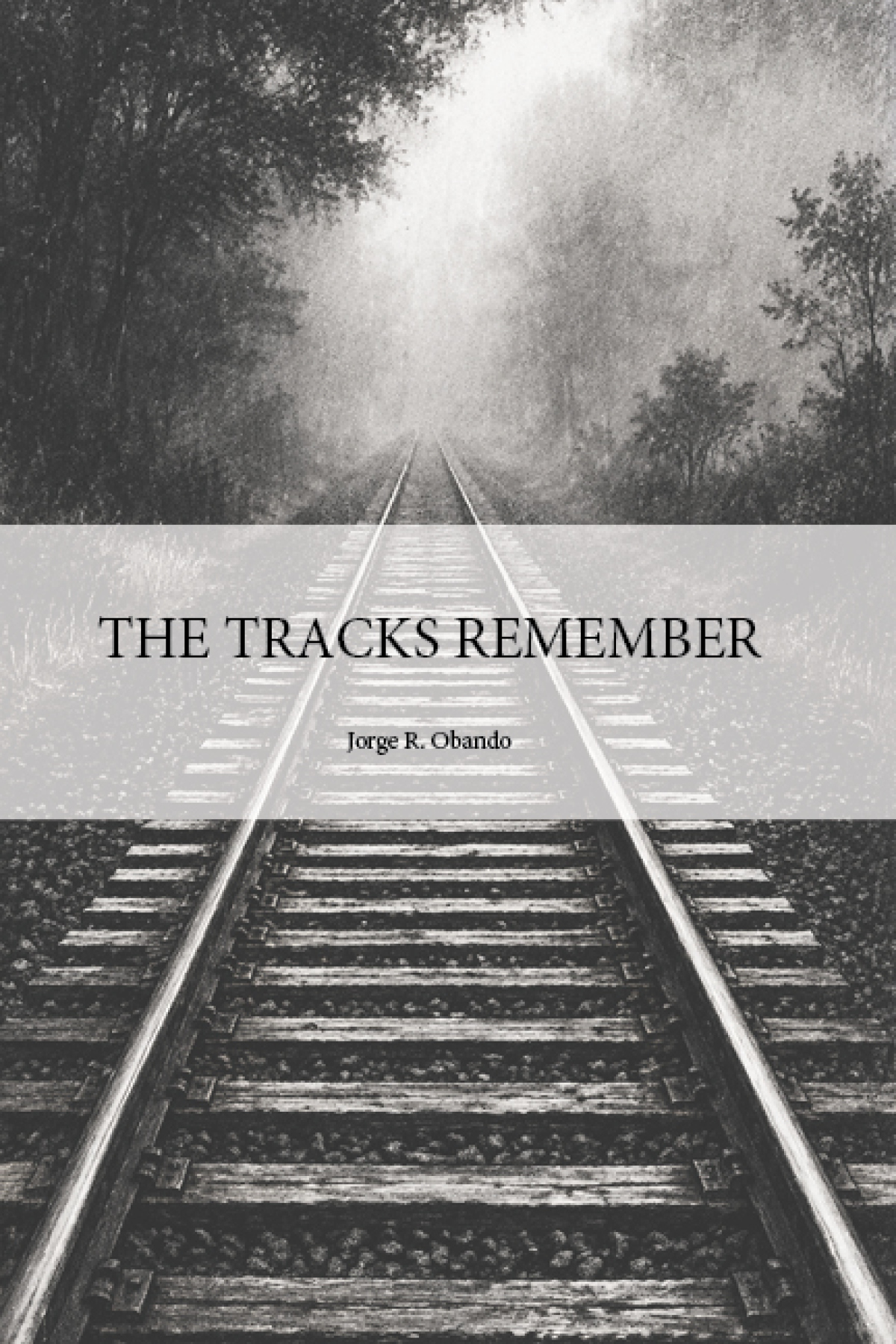 The Tracks Remember book cover by Jorge R. Obando