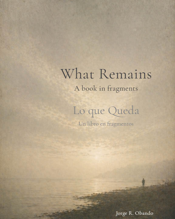 What Remains book cover by Jorge R. Obando