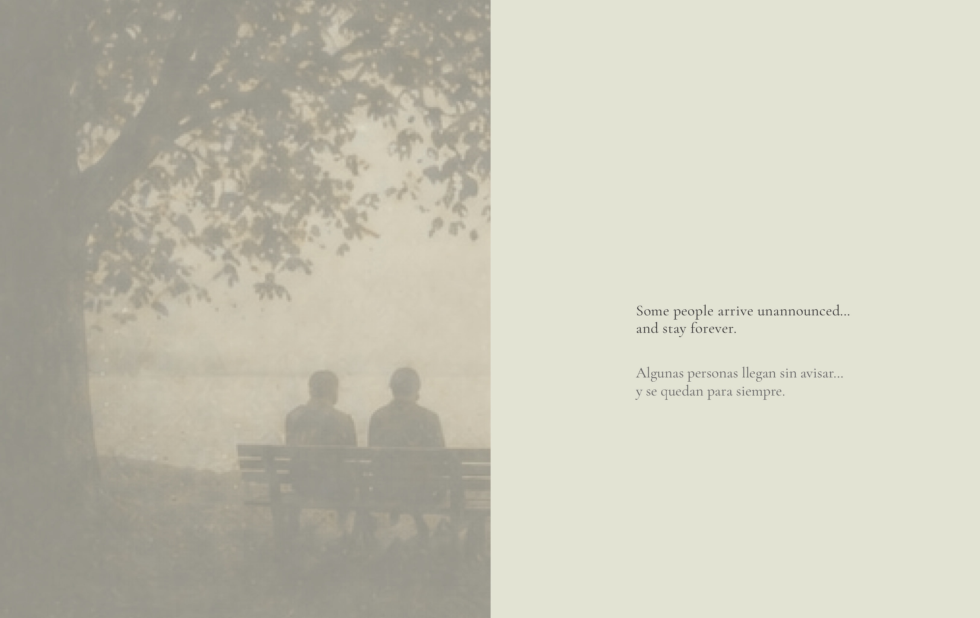 Connection preview spread from What Remains